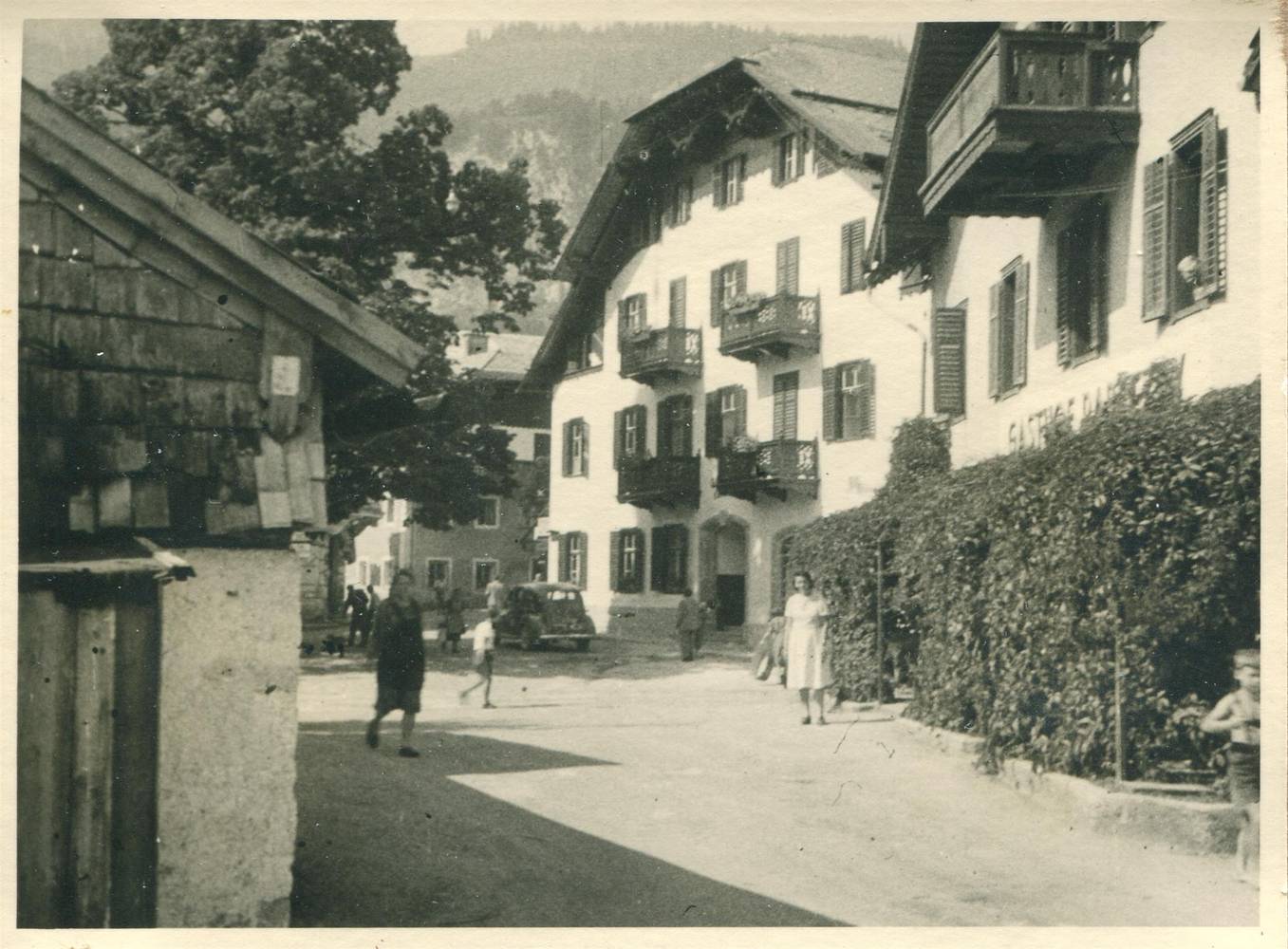 UNBEKANNT (Person), Ortsteil von St. Gilgen am Wolfgangsee, 1930 - 1950, Inv.-Nr.Foto 41747